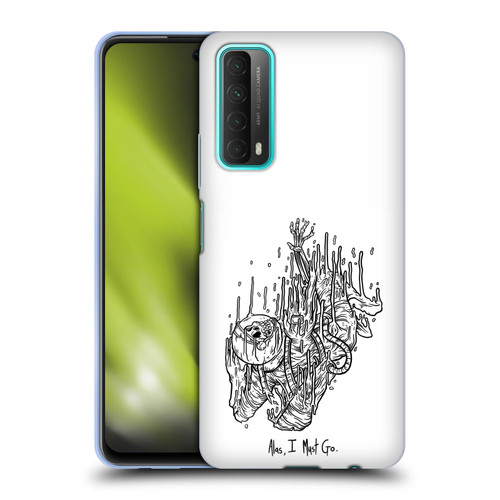 Matt Bailey Art Alas I Must Go Soft Gel Case for Huawei P Smart (2021)