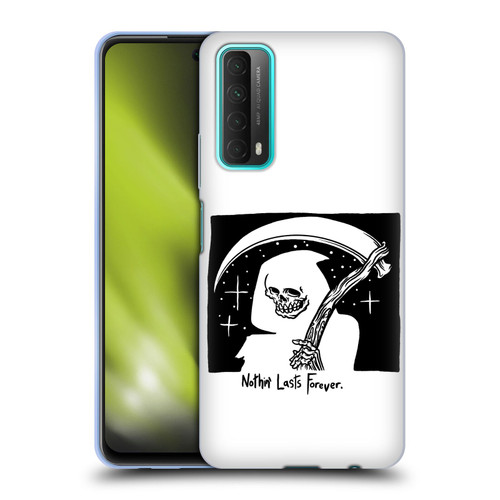 Matt Bailey Art Nothing Last Forever Soft Gel Case for Huawei P Smart (2021)