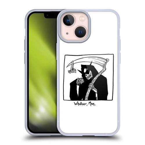 Matt Bailey Art Whatever Man Soft Gel Case for Apple iPhone 13 Mini