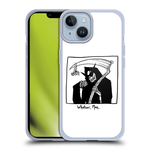 Matt Bailey Art Whatever Man Soft Gel Case for Apple iPhone 14