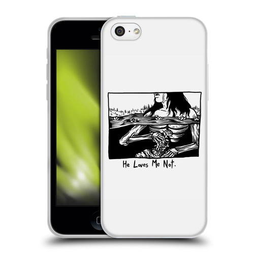 Matt Bailey Art Loves Me Not Soft Gel Case for Apple iPhone 5c