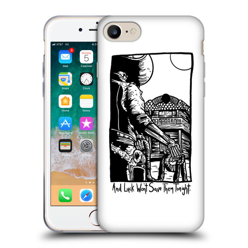 Matt Bailey Art Luck Won't Save Them Soft Gel Case for Apple iPhone 7 / 8 / SE 2020 & 2022