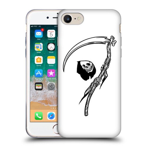 Matt Bailey Art Negative Reaper Soft Gel Case for Apple iPhone 7 / 8 / SE 2020 & 2022