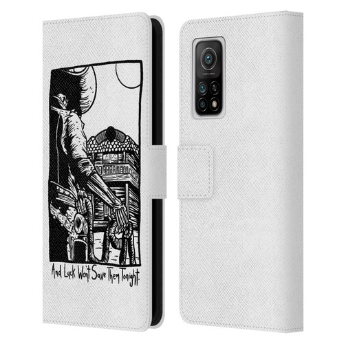 Matt Bailey Art Luck Won't Save Them Leather Book Wallet Case Cover For Xiaomi Mi 10T 5G