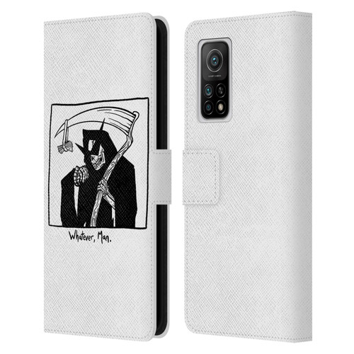 Matt Bailey Art Whatever Man Leather Book Wallet Case Cover For Xiaomi Mi 10T 5G