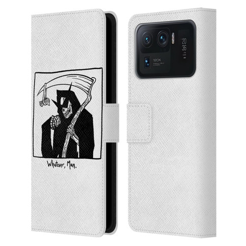 Matt Bailey Art Whatever Man Leather Book Wallet Case Cover For Xiaomi Mi 11 Ultra