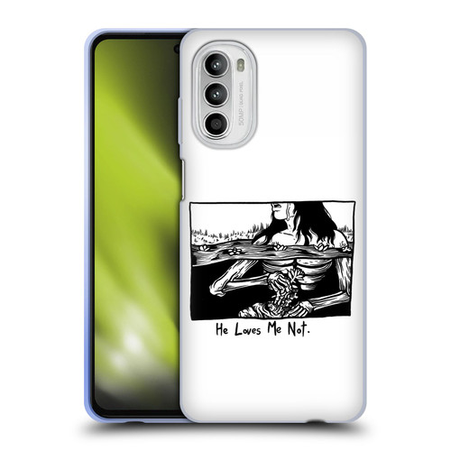 Matt Bailey Art Loves Me Not Soft Gel Case for Motorola Moto G52