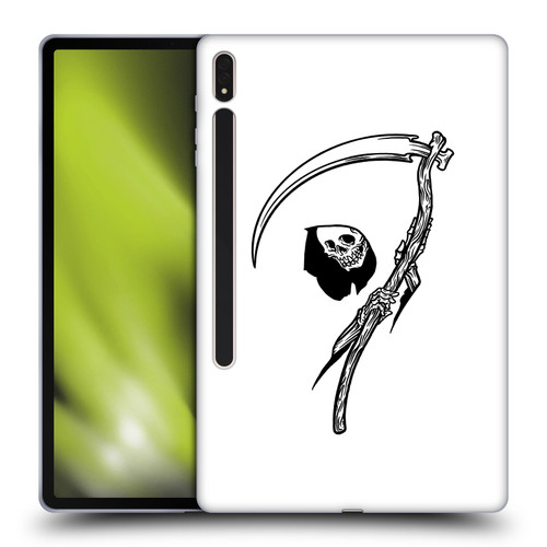 Matt Bailey Art Negative Reaper Soft Gel Case for Samsung Galaxy Tab S8 Plus