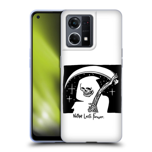 Matt Bailey Art Nothing Last Forever Soft Gel Case for OPPO Reno8 4G