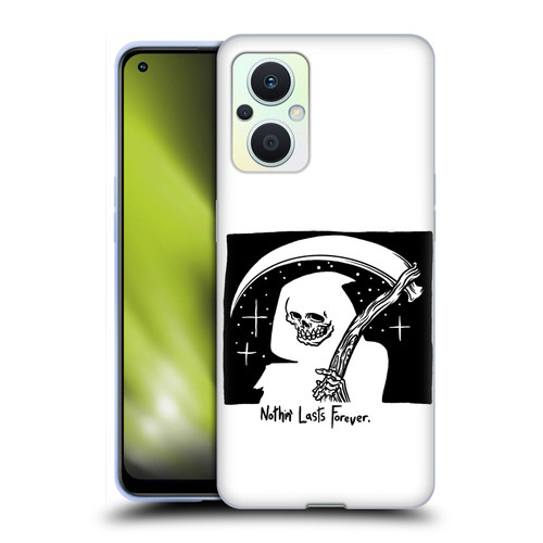 Matt Bailey Art Nothing Last Forever Soft Gel Case for OPPO Reno8 Lite