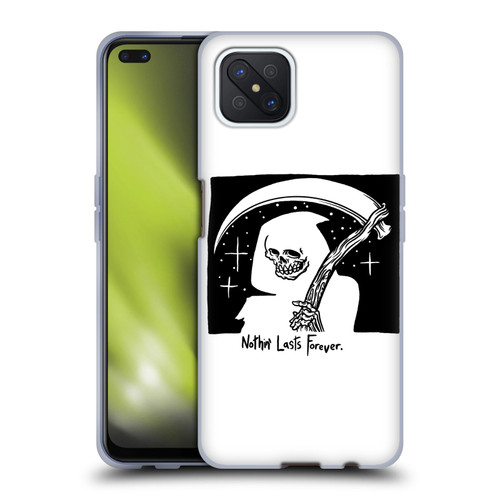 Matt Bailey Art Nothing Last Forever Soft Gel Case for OPPO Reno4 Z 5G