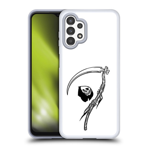 Matt Bailey Art Negative Reaper Soft Gel Case for Samsung Galaxy A13 (2022)