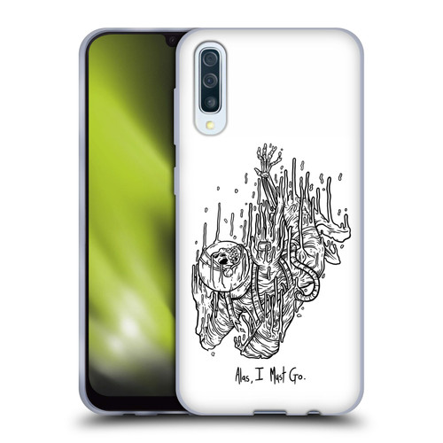 Matt Bailey Art Alas I Must Go Soft Gel Case for Samsung Galaxy A50/A30s (2019)