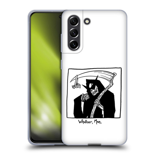 Matt Bailey Art Whatever Man Soft Gel Case for Samsung Galaxy S21 FE 5G
