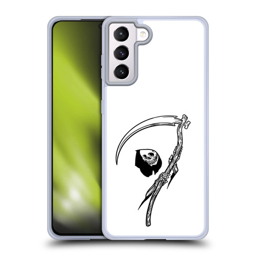 Matt Bailey Art Negative Reaper Soft Gel Case for Samsung Galaxy S21+ 5G