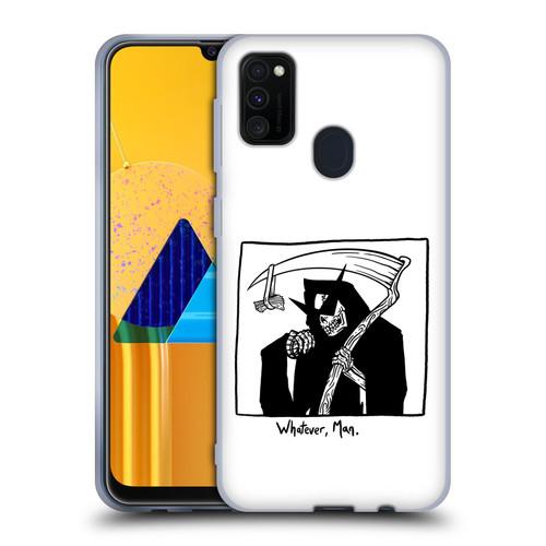 Matt Bailey Art Whatever Man Soft Gel Case for Samsung Galaxy M30s (2019)/M21 (2020)