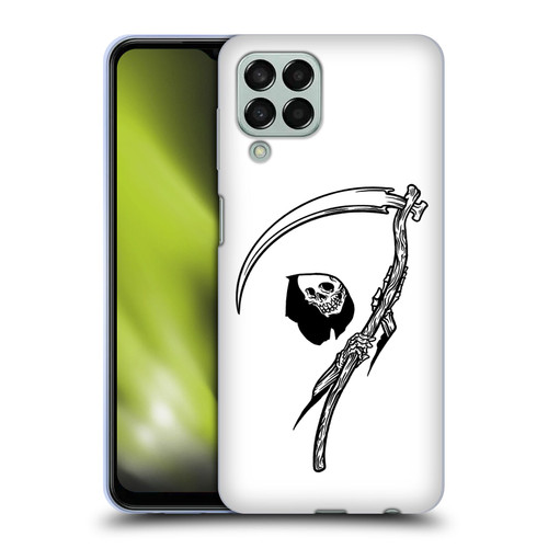 Matt Bailey Art Negative Reaper Soft Gel Case for Samsung Galaxy M33 (2022)