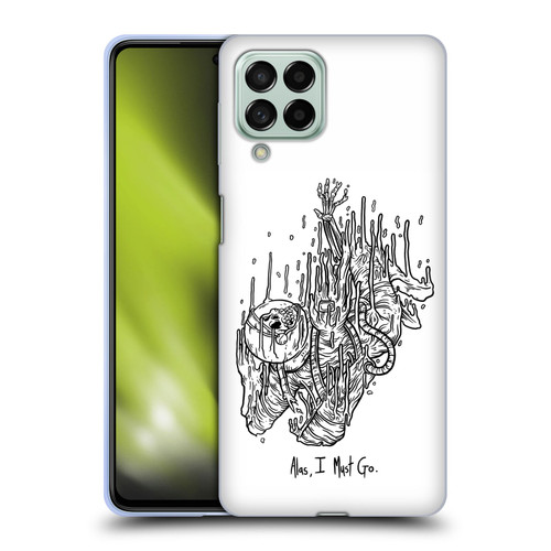 Matt Bailey Art Alas I Must Go Soft Gel Case for Samsung Galaxy M53 (2022)