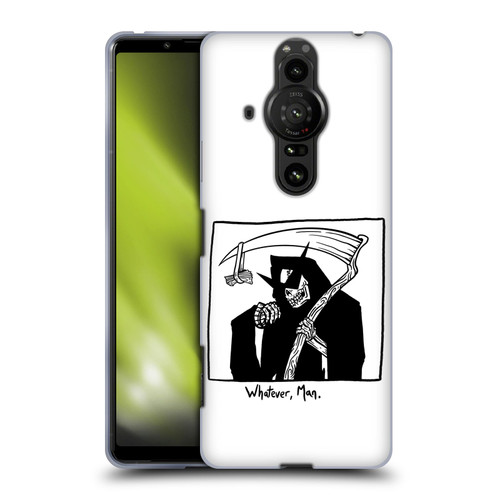 Matt Bailey Art Whatever Man Soft Gel Case for Sony Xperia Pro-I