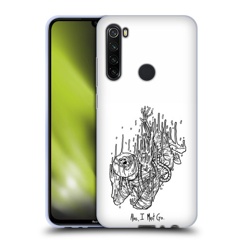 Matt Bailey Art Alas I Must Go Soft Gel Case for Xiaomi Redmi Note 8T