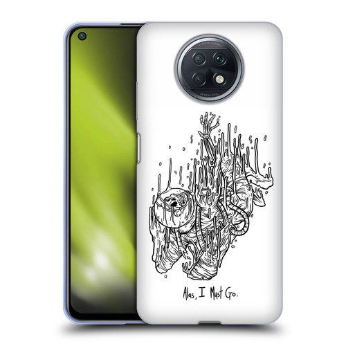 Matt Bailey Art Alas I Must Go Soft Gel Case for Xiaomi Redmi Note 9T 5G