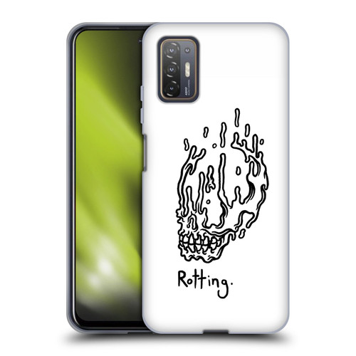 Matt Bailey Skull Rotting Soft Gel Case for HTC Desire 21 Pro 5G