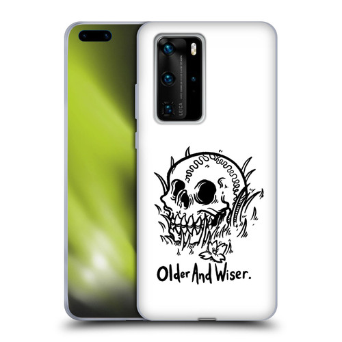 Matt Bailey Skull Older And Wiser Soft Gel Case for Huawei P40 Pro / P40 Pro Plus 5G
