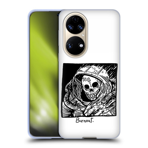 Matt Bailey Skull Burnout Soft Gel Case for Huawei P50
