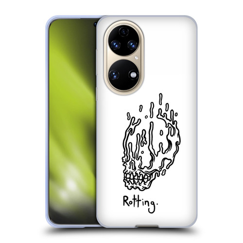 Matt Bailey Skull Rotting Soft Gel Case for Huawei P50
