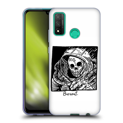 Matt Bailey Skull Burnout Soft Gel Case for Huawei P Smart (2020)