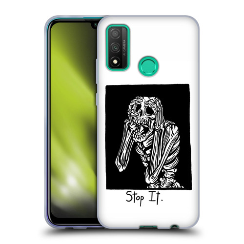 Matt Bailey Skull Stop It Soft Gel Case for Huawei P Smart (2020)
