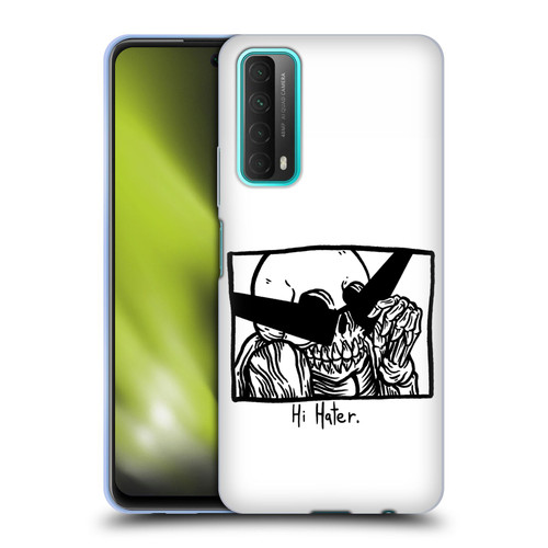Matt Bailey Skull Hi Hater Soft Gel Case for Huawei P Smart (2021)