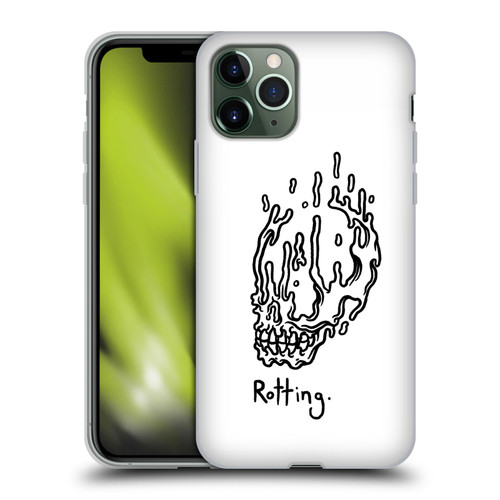 Matt Bailey Skull Rotting Soft Gel Case for Apple iPhone 11 Pro