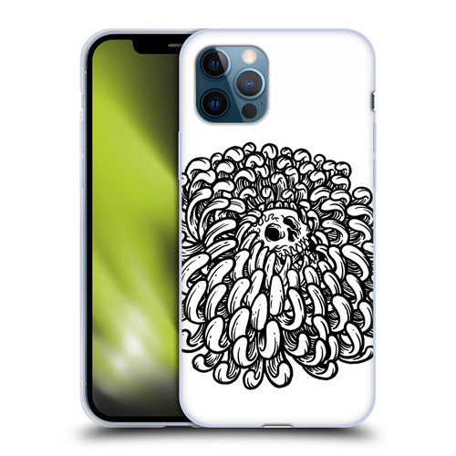 Matt Bailey Skull Flower Soft Gel Case for Apple iPhone 12 / iPhone 12 Pro
