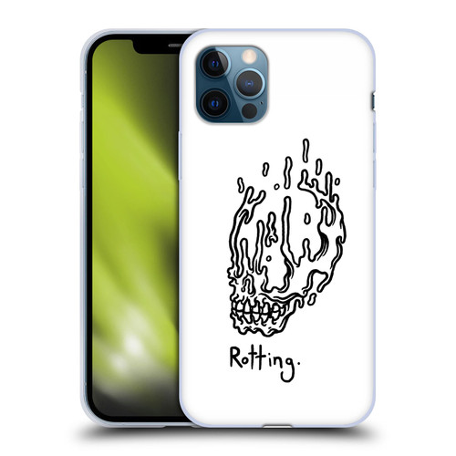 Matt Bailey Skull Rotting Soft Gel Case for Apple iPhone 12 / iPhone 12 Pro
