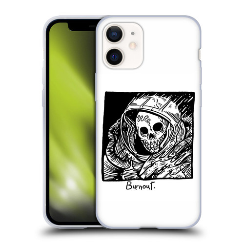 Matt Bailey Skull Burnout Soft Gel Case for Apple iPhone 12 Mini