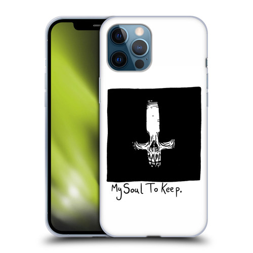 Matt Bailey Skull My Soul To Keep Soft Gel Case for Apple iPhone 12 Pro Max