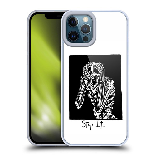 Matt Bailey Skull Stop It Soft Gel Case for Apple iPhone 12 Pro Max