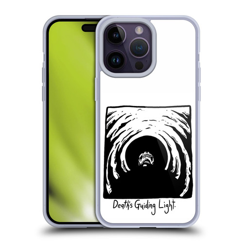 Matt Bailey Skull Deaths Guiding Light Soft Gel Case for Apple iPhone 14 Pro Max
