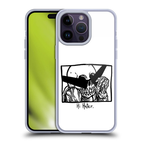 Matt Bailey Skull Hi Hater Soft Gel Case for Apple iPhone 14 Pro Max