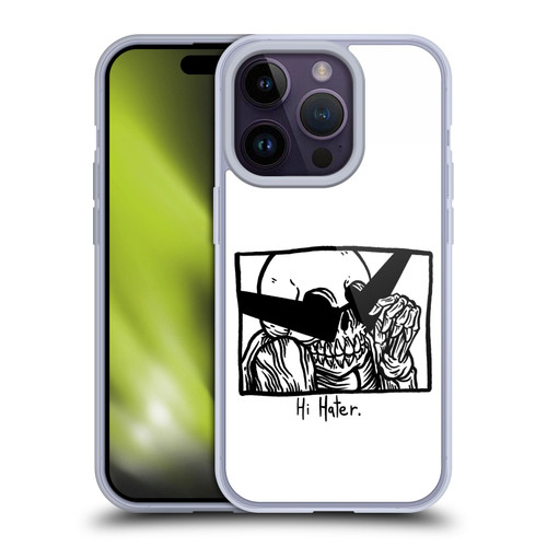 Matt Bailey Skull Hi Hater Soft Gel Case for Apple iPhone 14 Pro