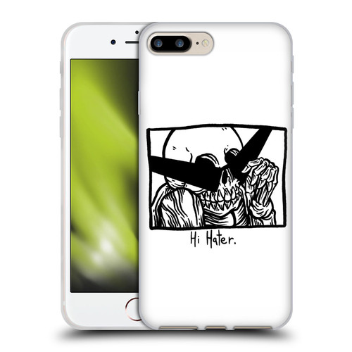 Matt Bailey Skull Hi Hater Soft Gel Case for Apple iPhone 7 Plus / iPhone 8 Plus
