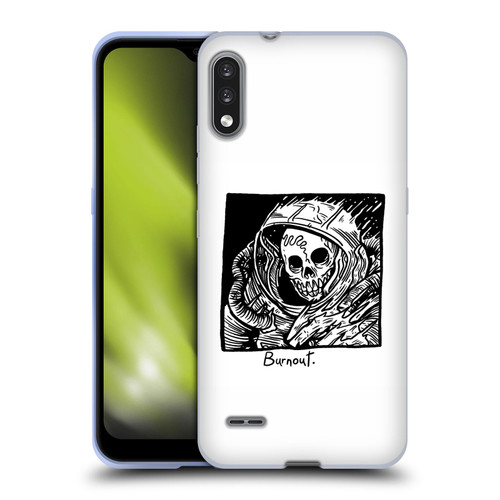 Matt Bailey Skull Burnout Soft Gel Case for LG K22