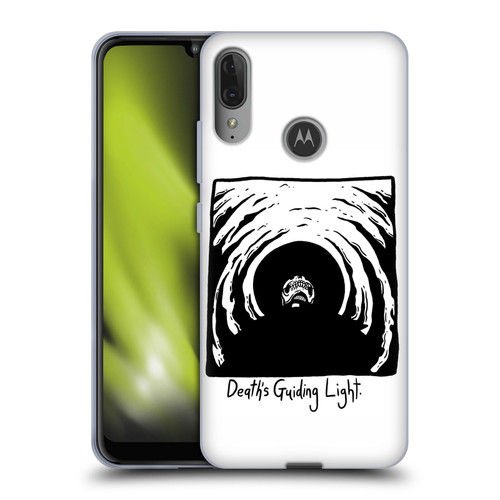 Matt Bailey Skull Deaths Guiding Light Soft Gel Case for Motorola Moto E6 Plus