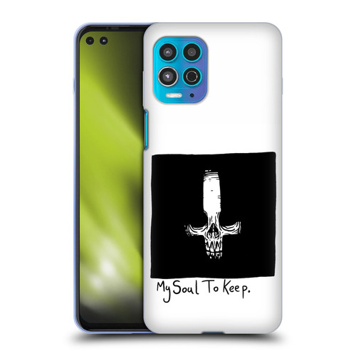 Matt Bailey Skull My Soul To Keep Soft Gel Case for Motorola Moto G100