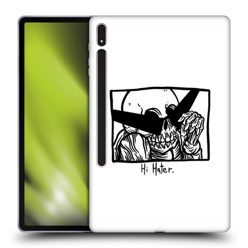 Matt Bailey Skull Hi Hater Soft Gel Case for Samsung Galaxy Tab S8 Plus