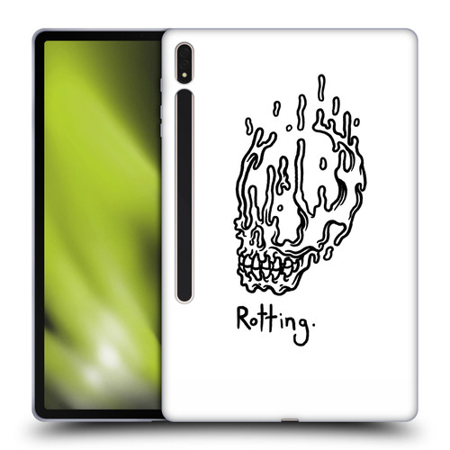 Matt Bailey Skull Rotting Soft Gel Case for Samsung Galaxy Tab S8 Plus
