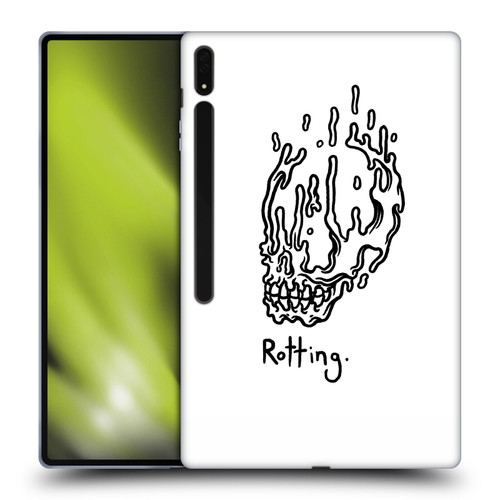 Matt Bailey Skull Rotting Soft Gel Case for Samsung Galaxy Tab S8 Ultra