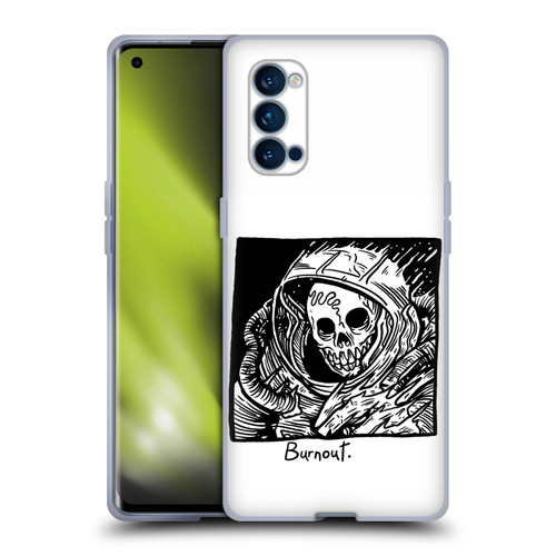 Matt Bailey Skull Burnout Soft Gel Case for OPPO Reno 4 Pro 5G