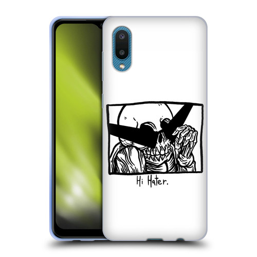 Matt Bailey Skull Hi Hater Soft Gel Case for Samsung Galaxy A02/M02 (2021)